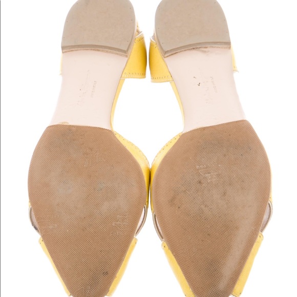 Salvatore Ferragamo peep toe flat size 8 - Picture 4 of 6